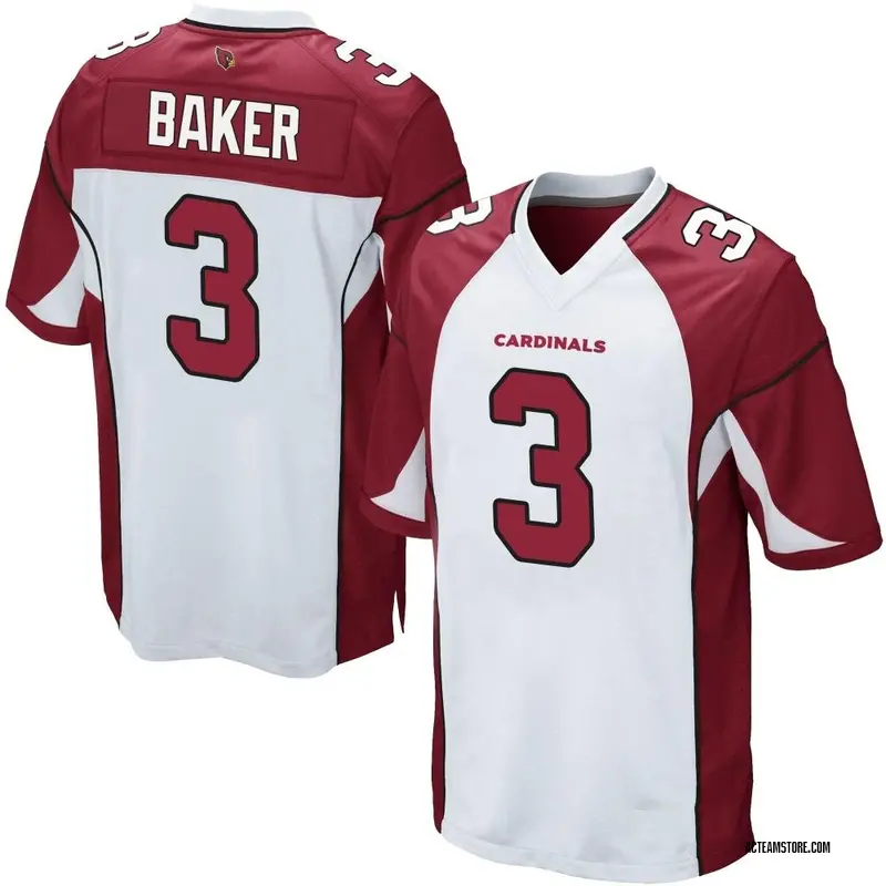 Budda Baker Men's Arizona Cardinals Black Reflective - Custom NFL