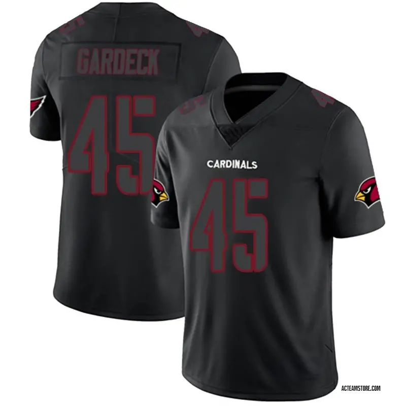 Men's Dennis Gardeck Arizona Cardinals Jersey - Black Impact Limited